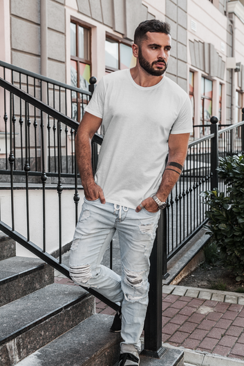 ValoréOutfit Men’s 240 GSM Oversized Plain T-Shirt — Premium Heavyweight Cotton